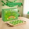 4E's Novelty 24 Pack St. Patrick's Day Shamrock Lollipops, Artificial Green Apple Flavor Shamrock Shape Candies, Individually Wrapped St Patricks Lollipops Party Favors, Fun St Patty's Day Candy